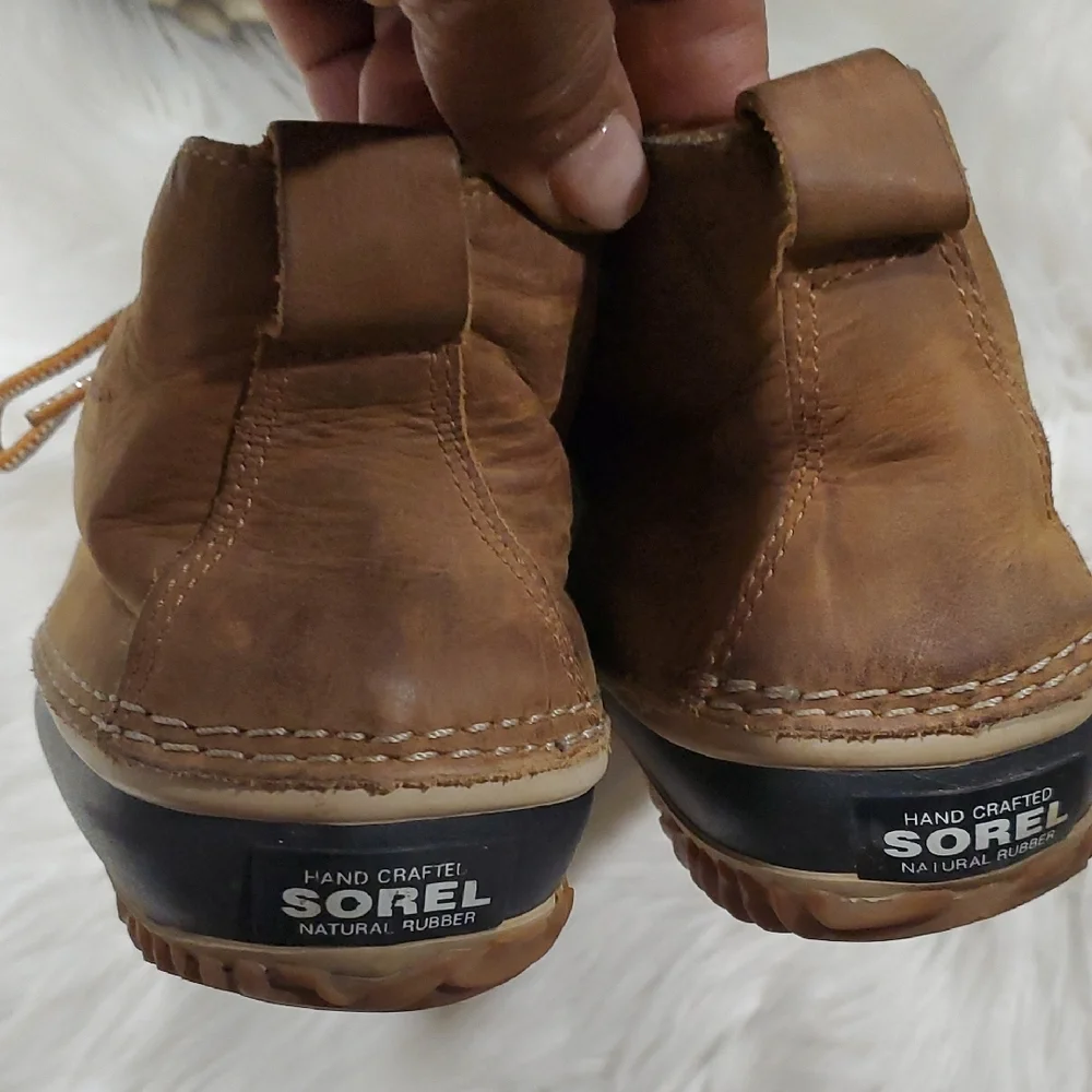 Sorel Women's Brown and Black Lace-Up Shoes - Picture 3 of 11